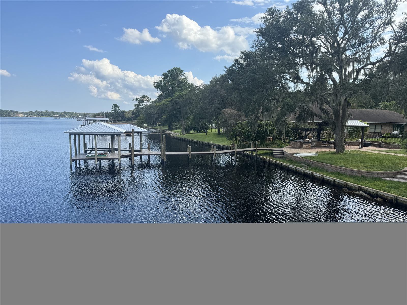 Dock & Lift System — completed Northeast Florida waterfront project